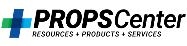 The image is a logo with a stylized design, featuring a combination of geometric shapes and what appears to be abstract elements in shades of blue and gray against a dark background.